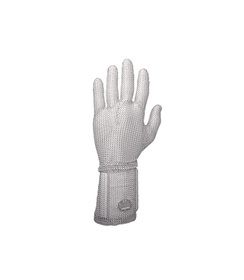 Gant résistant aux coupures NIROFLEX FIX cotte de mailles avec manchette de 8 cm