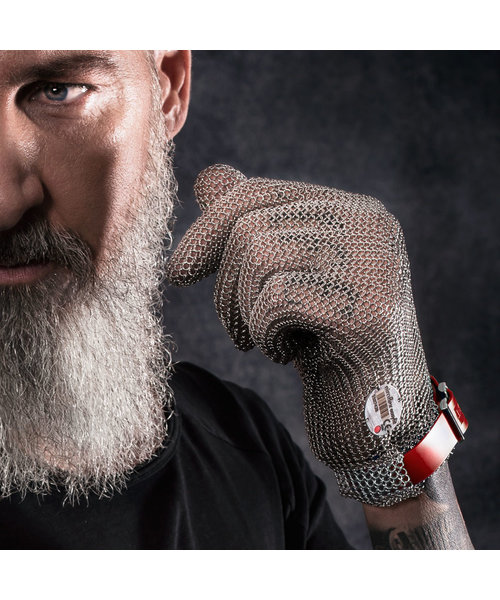 Niroflex  Gant résistant aux coupures EASY FIT cotte de mailles manches longues