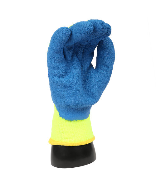 HygoStar Gant jaune fluo WINTER STAR/ revêtement en latex