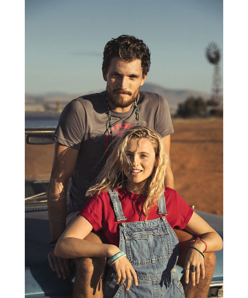 Printer Active Wear  PRINTER Essentials t-shirt épais à manches courtes rouge / pour hommes