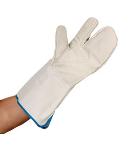 Gants de cuisine résistants à la chaleur COOLMAN 36 cm / cuir