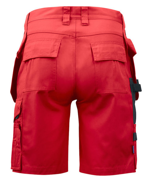 Projob Swedish Workwear PROJOB Short avec poches holster rouge / pour hommes