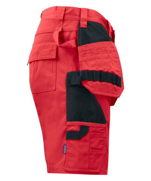 Projob Swedish Workwear PROJOB Short avec poches holster rouge / pour hommes