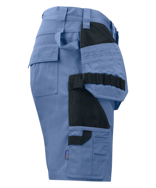 Projob Swedish Workwear PROJOB Short avec poches holster bleu ciel / pour hommes