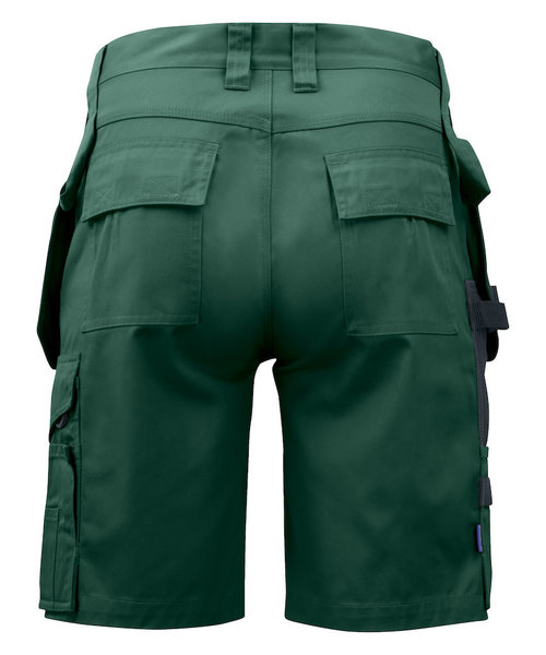 Projob Swedish Workwear PROJOB Short avec poches holster vert forêt / hommes