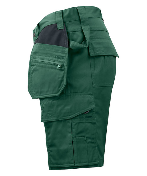 Projob Swedish Workwear PROJOB Short avec poches holster vert forêt / hommes