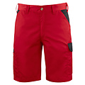 Projob Swedish Workwear PROJOB Short avec poche arrière à rabat et velcro rouge / pour hommes
