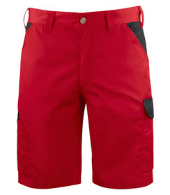 PROJOB Short achterzak met klep en velcro  rood