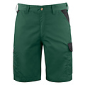 Projob Swedish Workwear PROJOB Short avec poche arrière à rabat et velcro, vert forêt / pour hommes