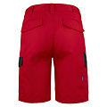 Projob Swedish Workwear PROJOB Short achterzak met klep en velcro rood/ heren