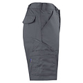 Projob Swedish Workwear PROJOB Short avec poche arrière à rabat et velcro, gris / pour hommes