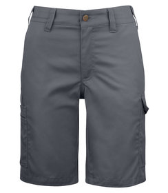 PROJOB Short de travail avec poche arrière à rabat, gris / pour femmes