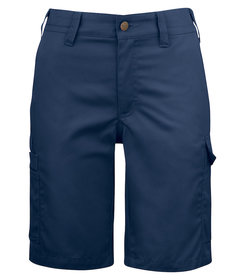 PROJOB Short de travail avec poche arrière à rabat, bleu marine / pour femmes