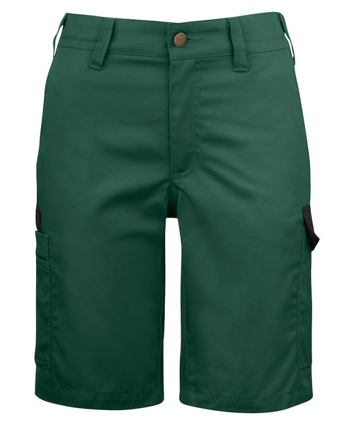 Projob Swedish Workwear PROJOB Short de travail avec poche arrière à rabat, vert forêt / pour femmes