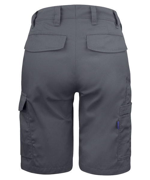 Projob Swedish Workwear PROJOB Short de travail avec poche arrière à rabat, gris / pour femmes
