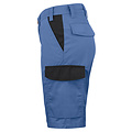 Projob Swedish Workwear PROJOB Short de travail avec poche arrière à rabat, bleu ciel / pour femmes