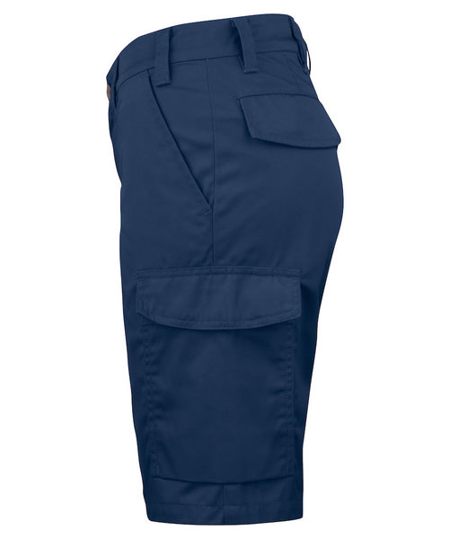 Projob Swedish Workwear PROJOB Short de travail avec poche arrière à rabat, bleu marine / pour femmes
