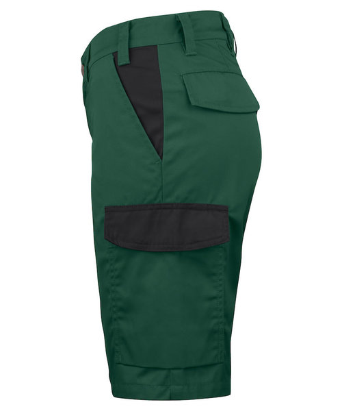 Projob Swedish Workwear PROJOB Short de travail avec poche arrière à rabat, vert forêt / pour femmes