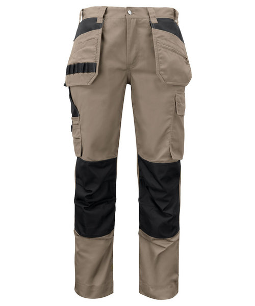 Projob Prio PROJOB Prio pantalon de travail avec poches genoux et poches à clous kaki/ hommes