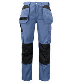 PROJOB Prio pantalon de travail avec poches genoux et poches à clous bleu ciel