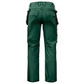 Projob Prio PROJOB Prio pantalon de travail avec poches genoux et poches à clous vert forêt / hommes