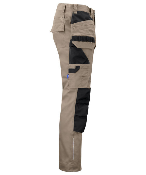 Projob Prio PROJOB Prio pantalon de travail avec poches genoux et poches à clous kaki/ hommes