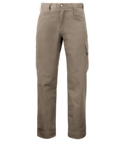 PROJOB Prio pantalon sans poches genoux kaki