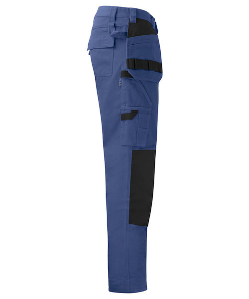 Projob Prio PROJOB Prio pantalon de travail avec poches genoux et poches à clous bleu, coton / hommes