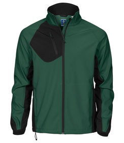Veste softshell PROJOB Prio vert forêt