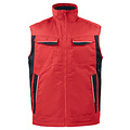 Projob Prio Gilet sans manches PROJOB Prio doublé rouge / pour hommes