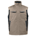 Projob Prio Gilet sans manches PROJOB Prio doublé kaki / pour hommes