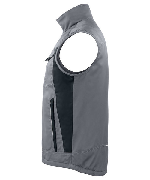 Projob Prio Gilet matelassé PROJOB Prio gris pour hommes