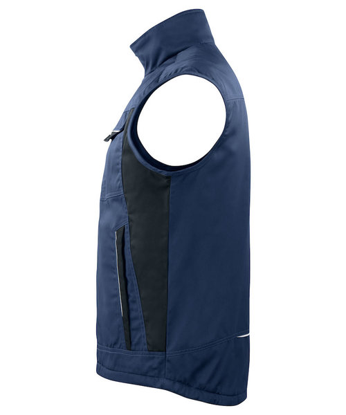 Projob Prio Gilet sans manches PROJOB Prio doublé, bleu marine/homme
