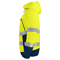 Projob Prio PROJOB Prio imperméable de signalisation doublé pour hommes - jaune/marine