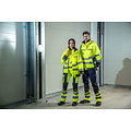 Projob Prio PROJOB Prio imperméable de signalisation doublé pour hommes - jaune/marine