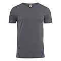 Printer Active Wear  PRINTER T-shirt épais à col en V gris acier / pour hommes