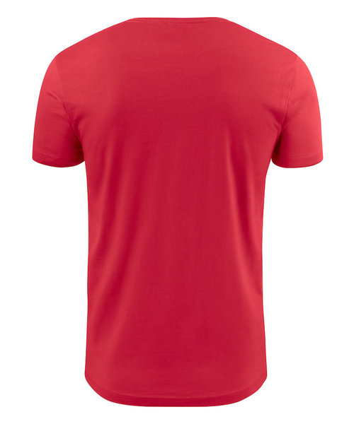 Printer Active Wear  PRINTER T-shirt épais à col en V rouge pour hommes