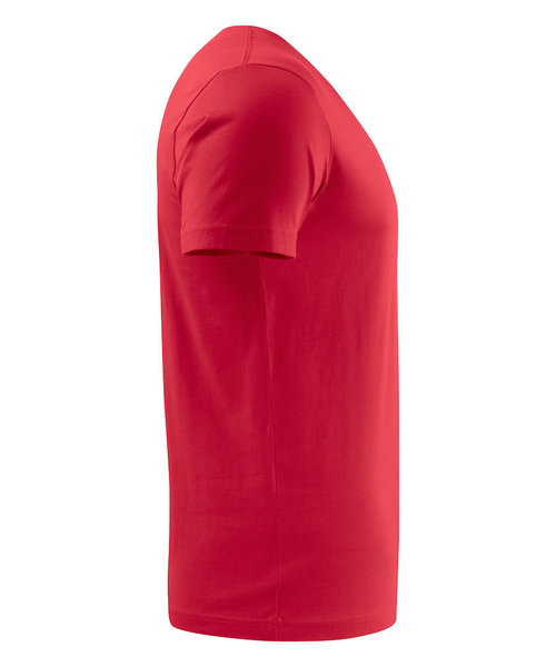 Printer Active Wear  PRINTER T-shirt épais à col en V rouge pour hommes