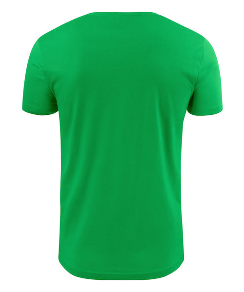 Printer Active Wear  T-shirt épais à col en V vert frais pour hommes