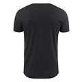 Printer Active Wear  PRINTER T-shirt épais à col en V noir / pour hommes