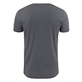 Printer Active Wear  PRINTER T-shirt épais à col en V gris acier / pour hommes