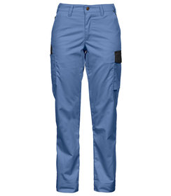 PROJOB Pantalon de travail léger sans poches genoux, bleu ciel / femmes