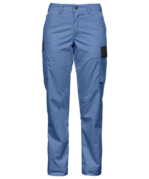 Projob Swedish Workwear PROJOB Pantalon de travail léger sans poches genoux, bleu ciel / femmes