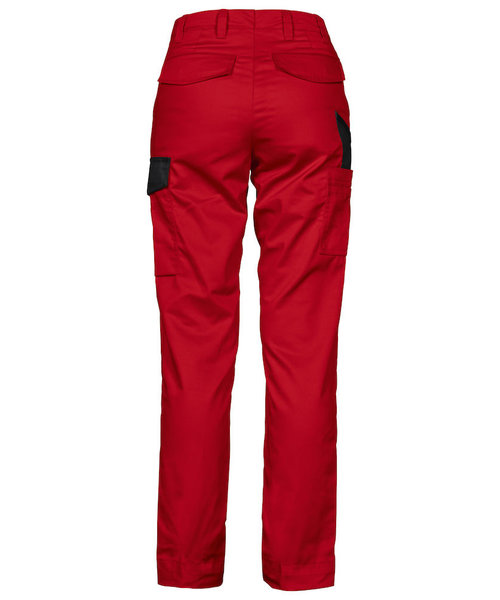 Projob Swedish Workwear PROJOB Pantalon de travail léger sans poches genoux rouge/femme