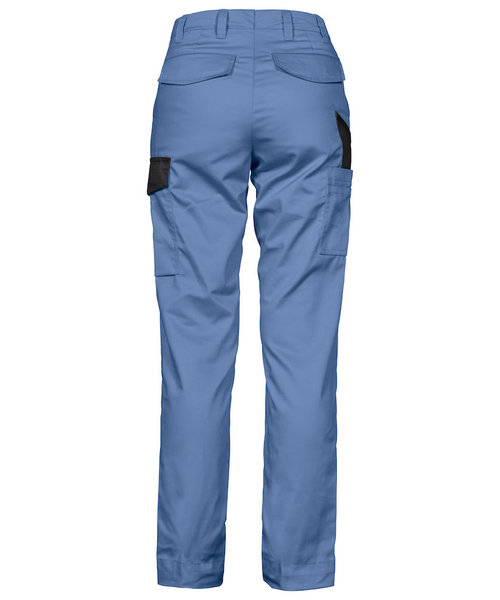 Projob Swedish Workwear PROJOB Pantalon de travail léger sans poches genoux, bleu ciel / femmes