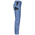 Projob Swedish Workwear PROJOB Pantalon de travail léger sans poches genoux, bleu ciel / femmes