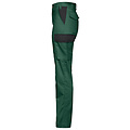 Projob Swedish Workwear PROJOB Pantalon de travail léger sans poches genoux, vert forêt / femmes