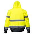 Portwest PORTWEST Veste bomber haute visibilité contrastée jaune/marine