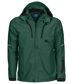 Veste Softshell PROJOB vert forêt