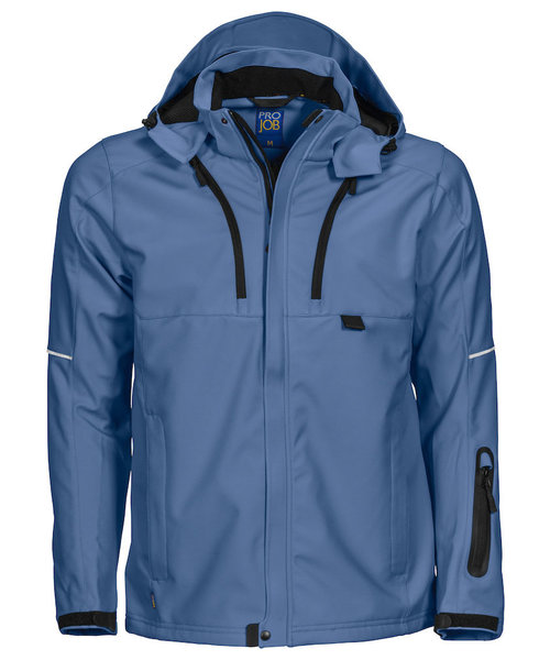 Projob Swedish Workwear Veste Softshell PROJOB bleu ciel / pour hommes
